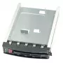 Priekšējā paneļa ieliktnis Supermicro MCP-220-00080-08, metāla, 2,5 collu HDD, atbalsta 1 disku