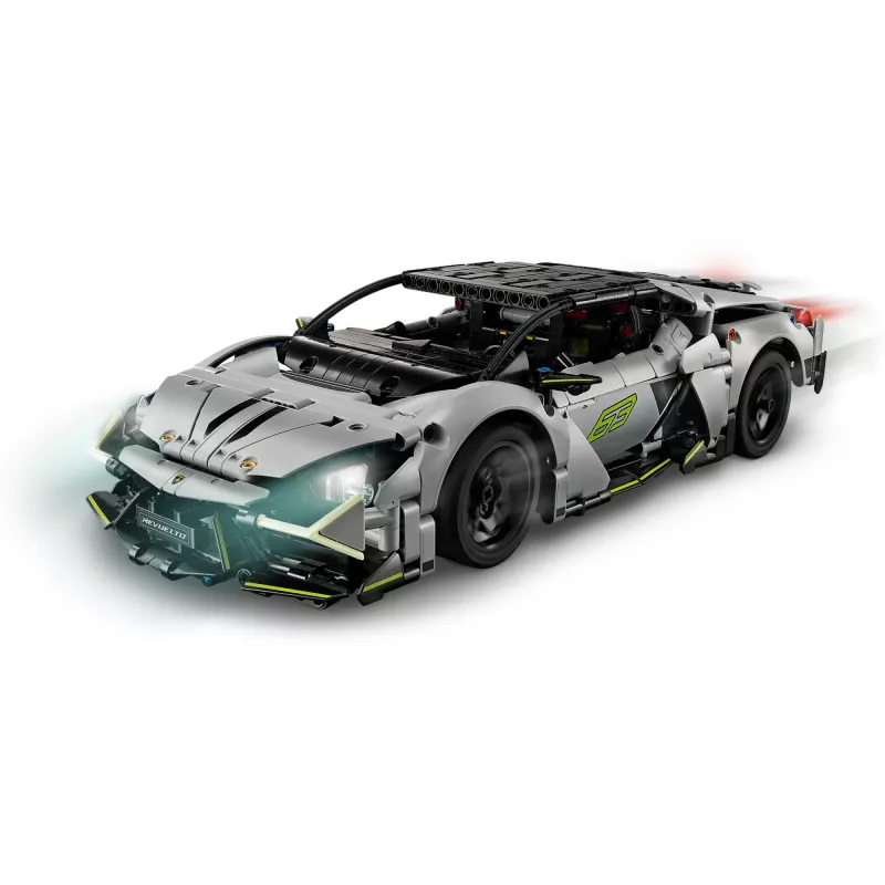 LEGO Technic Superauto Lamborghini Revuelto 42214 — 1:10 mēroga detalizēts konstruktora komplekts, 1 135 detaļas