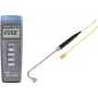 VOLTCRAFT K101 + TP 206 temperatūras mērierīce -200 līdz +1370 °C Zonde Tips K