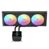 Gamemax CPU šķidruma dzesētājs | GLACIER 360 LCD BK | Intel, AMD
