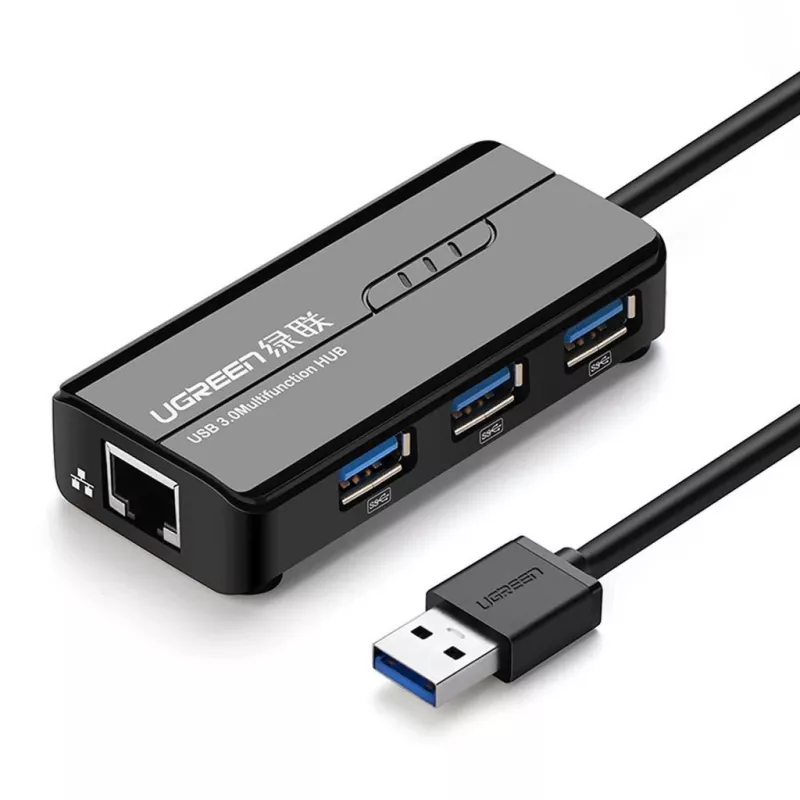 Tīkla karte Ugreen 20265 Ethernet 1000 Mbit/s USB vadu