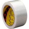 Stiklašķiedras lentas 3M 587749, caurspīdīga, 38 mm x 50 m — pastiprināta iepakojuma lenta