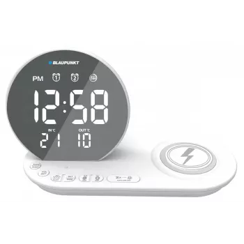 Digitālais modinātājpulkstenis Blaupunkt CR85WH CHARGE