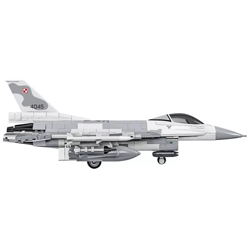 Konstruktoru komplekts Cobi F-16C Fighting Falcon — 463 detaļas, mēroga modeļa būvēšanas komplekts