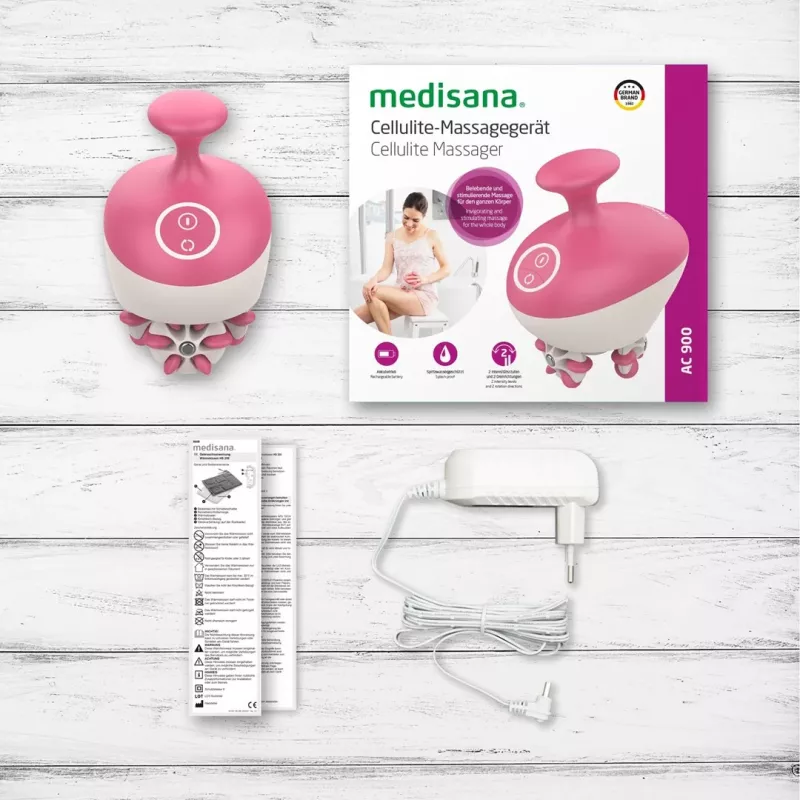 Medisana AC 900 masieris Universal Pink, balta