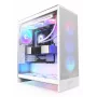 PC Case NZXT H7 Flow RGB Midi Tower balta — Tempered Glass, EATX, Front 3×120mm, USB-C