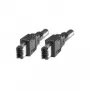 Exsys - IEEE 1394-kabelis - FireWire, 6-pinu (T) uz FireWire, 6-pinu (T) - 1,5 m (EX-K6801)