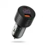Automašīnas lādētājs everActive CC-50Q QC3.0 75W ar Quick Charge 3.0 atbalstu un USB pieslēgvietām