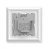 Smart glass push-button HomeMatic Homematic IP Glass push-button, 230 V, 868 MHz, balta, 54.5×54.5×29 mm