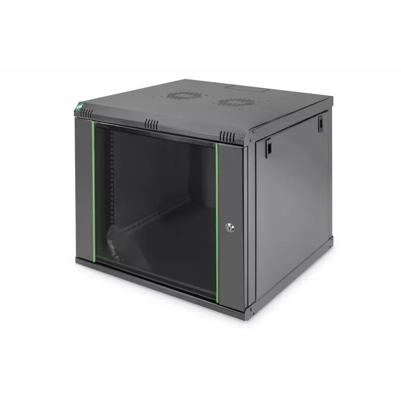 Pie sienas stiprināms statīvs Digitus DN-19 09-U-EC-SW