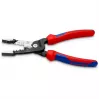 Knipex 13 72 200 ME kabeļu noņēmējs melns, zils, sarkans, nerūsējošais tērauds