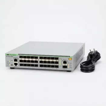 Allied Telesis Šī cena ir tikai budžeta nolūkam 10 Gigabit Layer 3 Lite Kraujams slēdzis, 18x SFP+ pieslēgvietas, ES strāvas vads, iekļ. LLW (AT-X250-18XS-50)