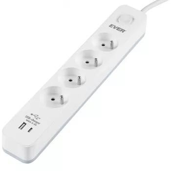 Pārsprieguma aizsardzības sadalītājs PROTECT 4PL 1A1C USB T/LZ12-PRO015/1000