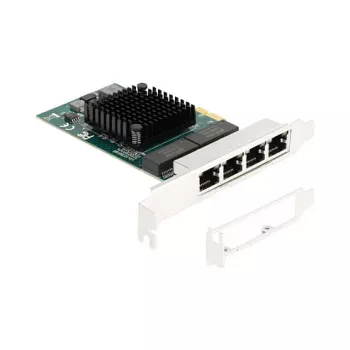 DeLOCK PCI Express x1 karte uz 4 x RJ45 Gigabit LAN BCM