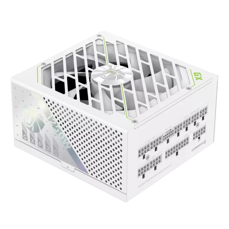 Gamemax barošanas bloks, 80 PLUS, Gold | GX PRO 1250G WH | 1250 W