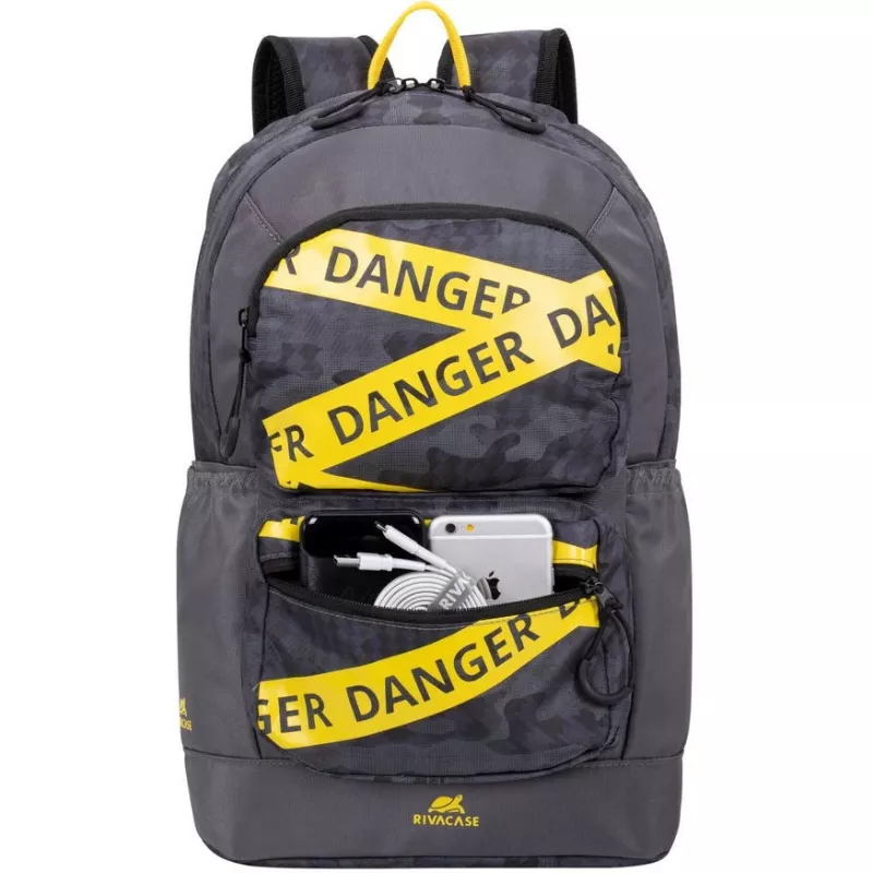 NB Backpack Urban 14L 13.3/5421 pelēka Camo Rivacase
