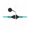 DeLOCK RJ45 Cat.6 iebūvējamais savienotājs IP67 ūdensnecaurlaidīgs putekļu necaurlaidīgs melns