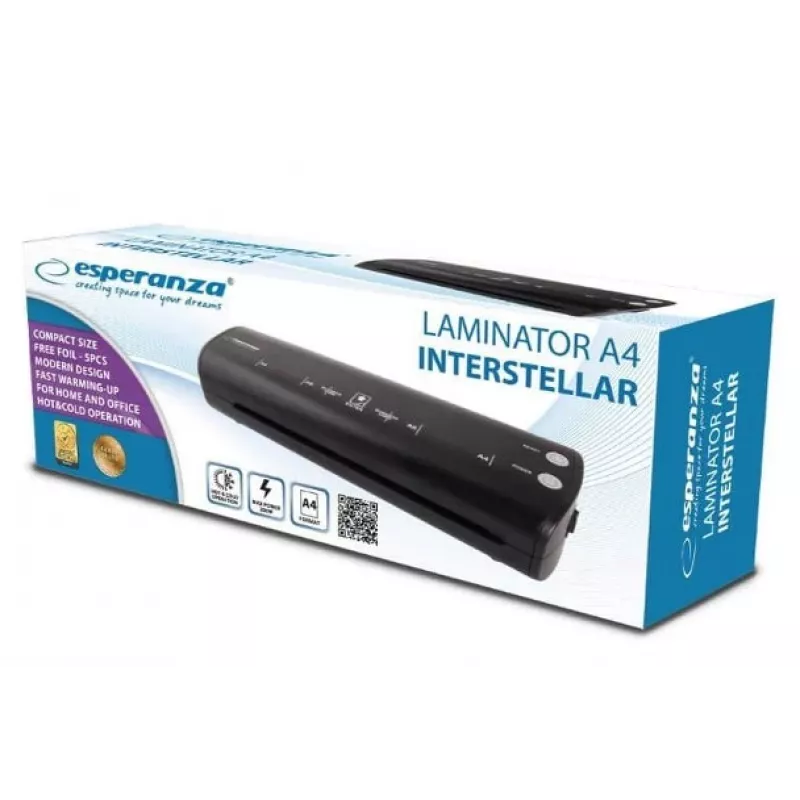 Esperanza EFL004 laminators Melns