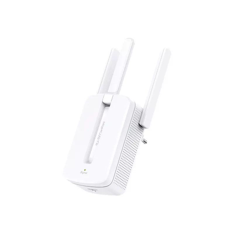 Mercusys WiFi N atkārtotājs 300Mbps WiFi tīkla paplašinātājs bezvadu pastiprinātājs MW300RE (N300, 2 ārējās antenas)