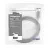 Video kabeļa adapteris LogiLink CV0132 DisplayPort uz DVI 3 m melns