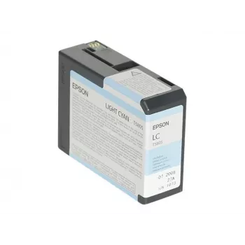 Epson Singlepack Light ciāna T580500, Light ciāna, pigmenta tinte, 80 ml, 1 gab., viena paka