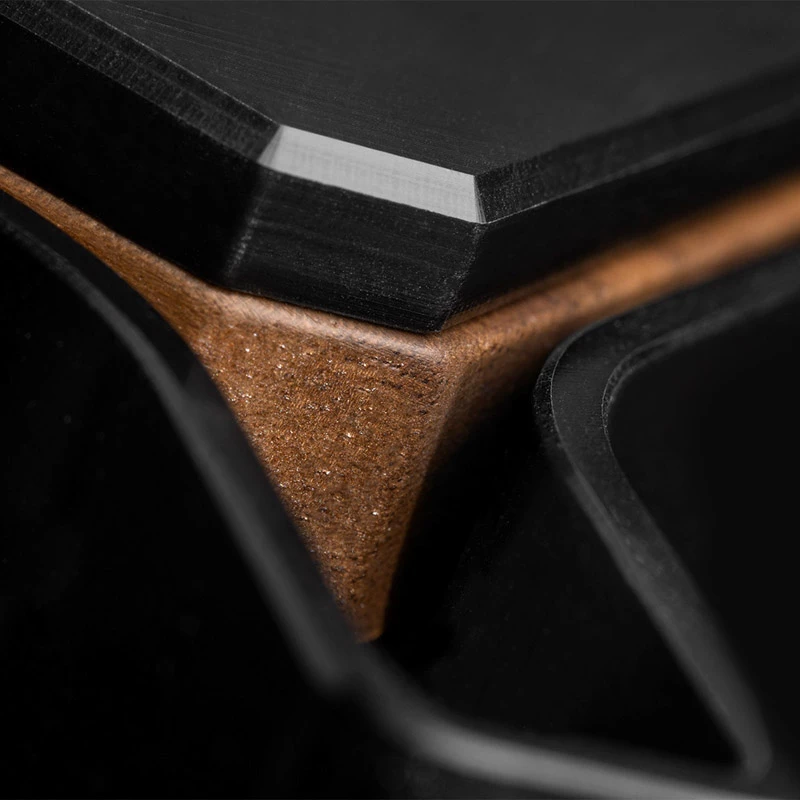 Dekoratīvie aksesuāri EK Water Blocks Wood Walnut