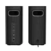 CREATIVE T60 2.0 kompakti Hi-Fi galda skaļruņi ar skaidru dialogu un apkārtējo skaņu, izmantojot Sound Blaster SmartComms komplektu, USB-C audio, mikrofona un austiņu portiem B