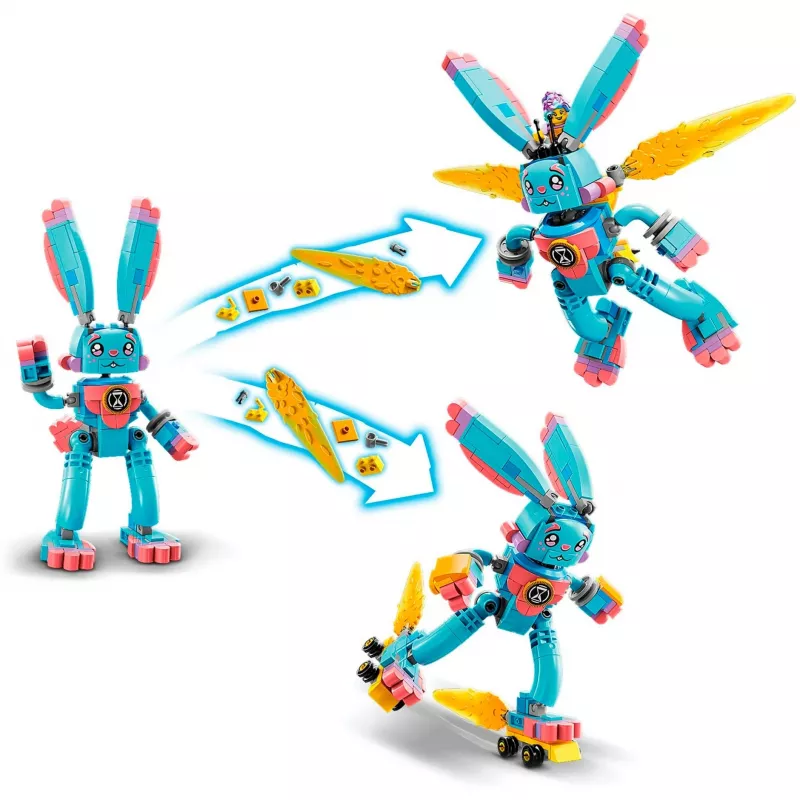 LEGO komplekts DREAMZzz Izzie un Bunchu Trusis 71453 – rotaļu komplekts ar minifigūrām un aksesuāriem