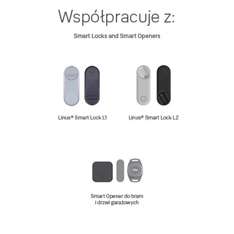 Tastatūras piederums Yale viedajām slēdzenēm 05/303000/BL — 69×19×122 mm