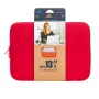 Portatīvā datora futrālis-apvalks Rivacase 5123 33,8 cm (13,3 collas) sarkans