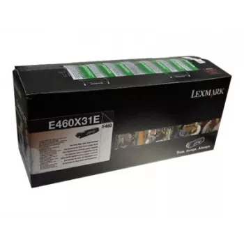 Toneris Lexmark E460X31E 10000 lappu melns