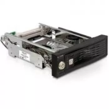 DeLOCK 5,25 mobilais nodalījums 3,5 SATA HDD - mobilais atmiņas nodalījums - 8,9 cm (3.5) (47199)