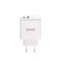 SAVIO LA-06 USB Type A & Type C Quick Charge Power Delivery 3.0 iekštelpu lādētājs