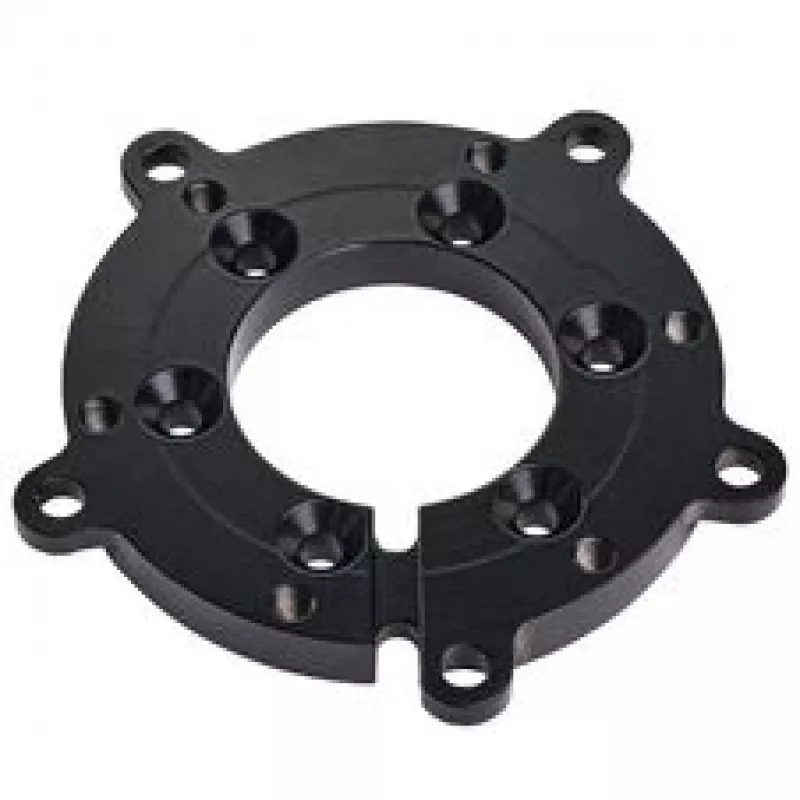 Adaptera plāksne ātrai atvienošanai, Asetek 3rd Party QR Adapter Plate, saderīga ar 70 mm un 50,8 mm skrūvju izkārtojuma shēmām — melna