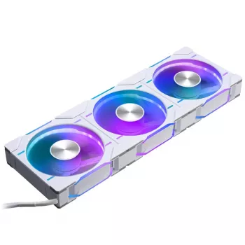 Ventilators Phanteks D30-120 12 cm Balts 250-2000 RPM šķidruma dinamiskais gultnis