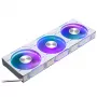 Ventilators Phanteks D30-120 12 cm Balts 250-2000 RPM šķidruma dinamiskais gultnis