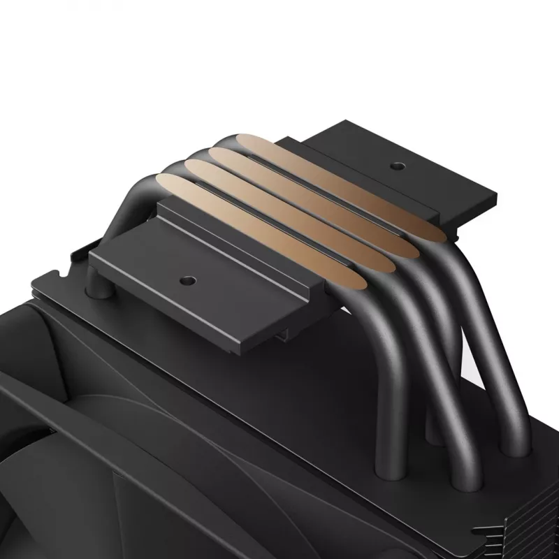 NZXT T120 RGB Procesora gaisa dzesētājs 12 cm Melns 1 gab.