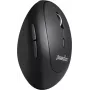 Perixx PERIMICE-819, ergonomiska vertikālā pele, kluss klikšķis, vairāku ierīču, melna (PERIMICE-819)