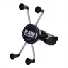 RAM Mounts X-Grip liela tālruņa turētājs ar motocikla dakšas stieņa pamatni