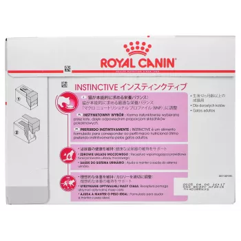 Mitrā kaķu barība Royal Canin Instinctive 12 x 85 g — mājputni, pieaugušiem kaķiem, urīnizvades sistēmas veselības atbalsts