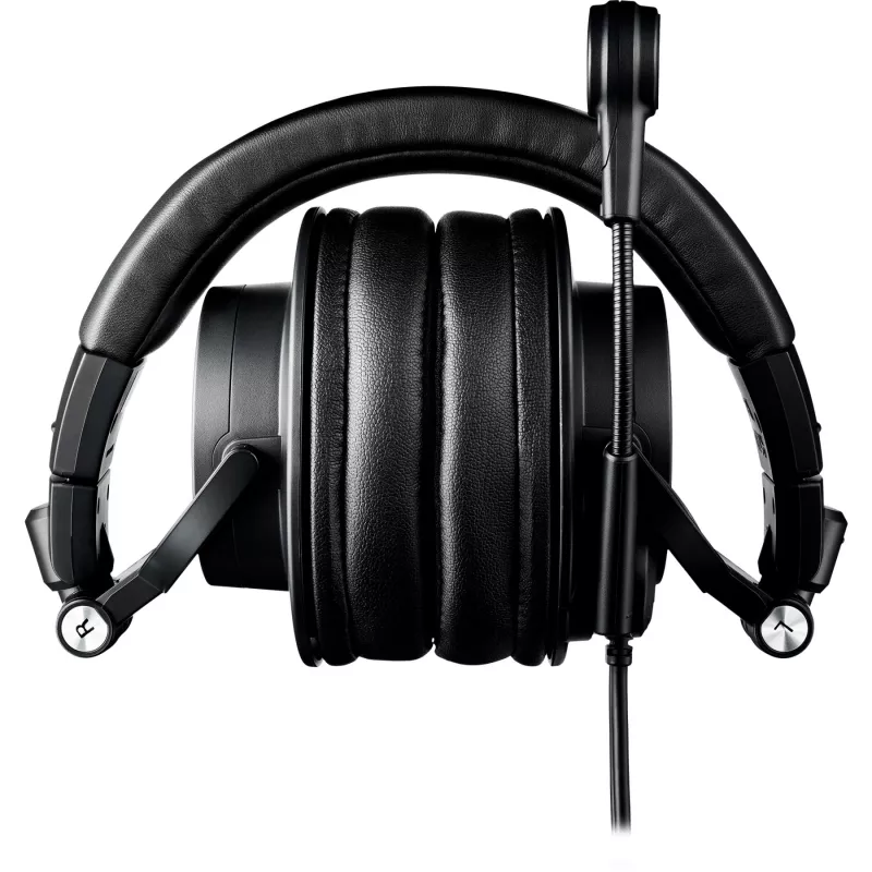 Audio-Technica ATH-M50XSTS-USB austiņas/austiņu komplekts ar vadu, galvas saite, spēlēm, melnas