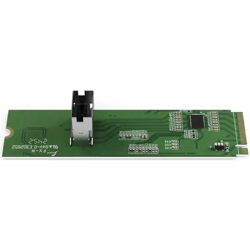 ICY DOCK - M.2 NVMe PCIe 4.0 SSD uz 1 x SlimSAS 4i adapteris ar Redriver