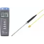 VOLTCRAFT K102 + TP 208 temperatūras mērīšanas ierīce -200 līdz +1370 °C zonde Tips K