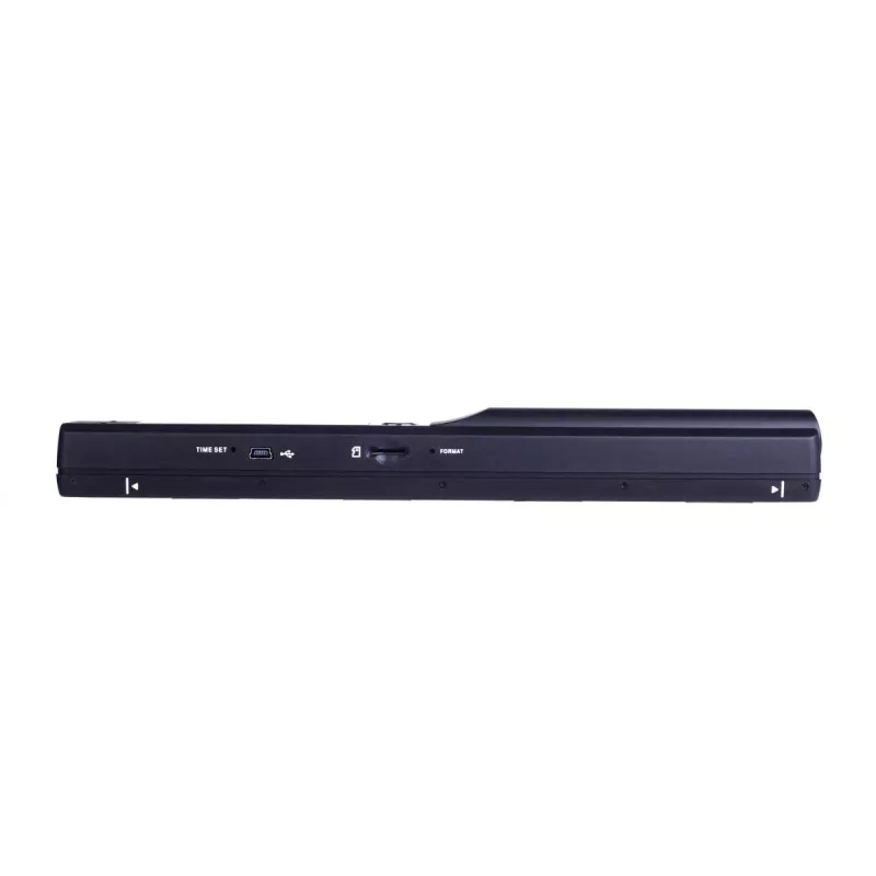 Rokas skeneris MEDIA-TECH MT4090, melns, LED displejs, USB 2.0, MicroSD, AAA baterija