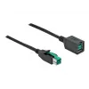 Barošanas USB pagarinātāja kabelis DELOCK 85980 12 V 1 m