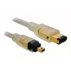 FireWire A/A kabelis DeLOCK 2,0 m pelēks
