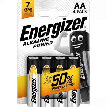 Sārmaina AA vienreizlietojamā baterija Energizer Classic 1.5V LR6 — 4 gab., 50.5×14.5 mm, 23 g