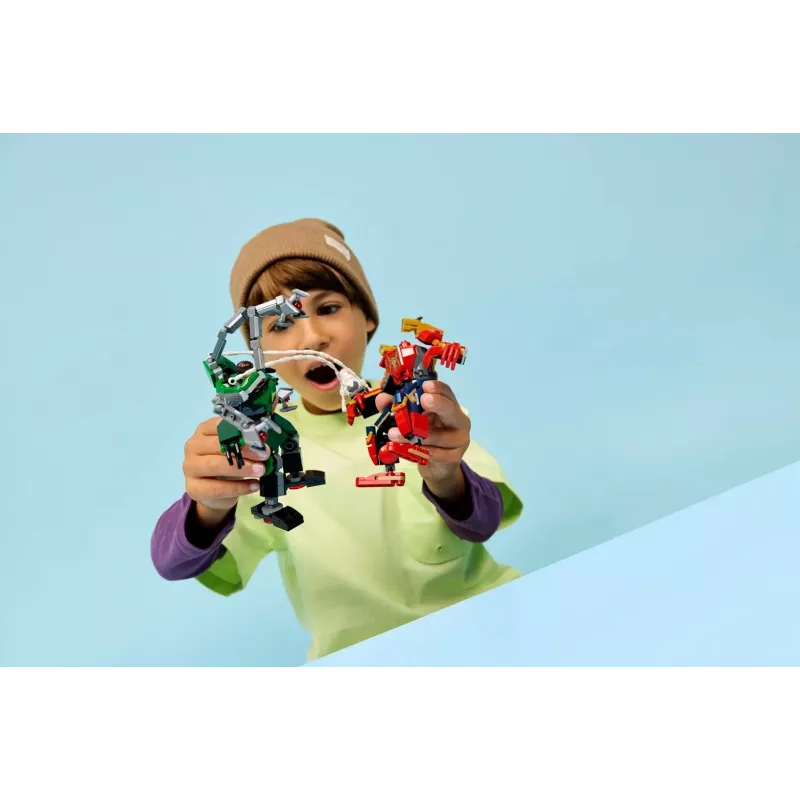 LEGO MARVEL 76338 Meh cīņa: Zirnekļcilvēks pret Doktoru Astoņkāji