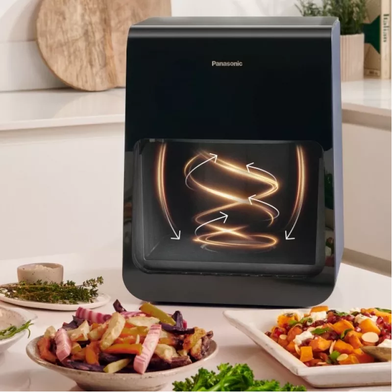 Karstā gaisa fritieris Panasonic NF-CC600 6 L 1450 W Melns