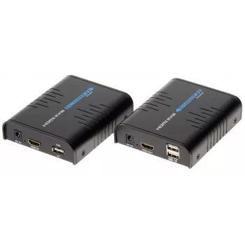 HDMI/RJ45/USB paplašinātājs Lenkeng HDMI+USB-EX-100